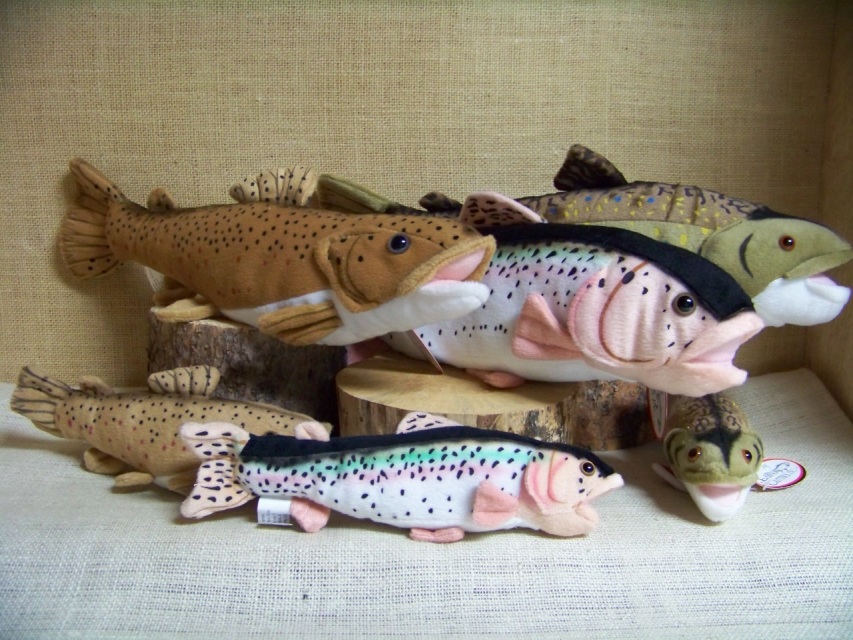 cabin critters plush fish Hot Sale Online - OFF 73%
